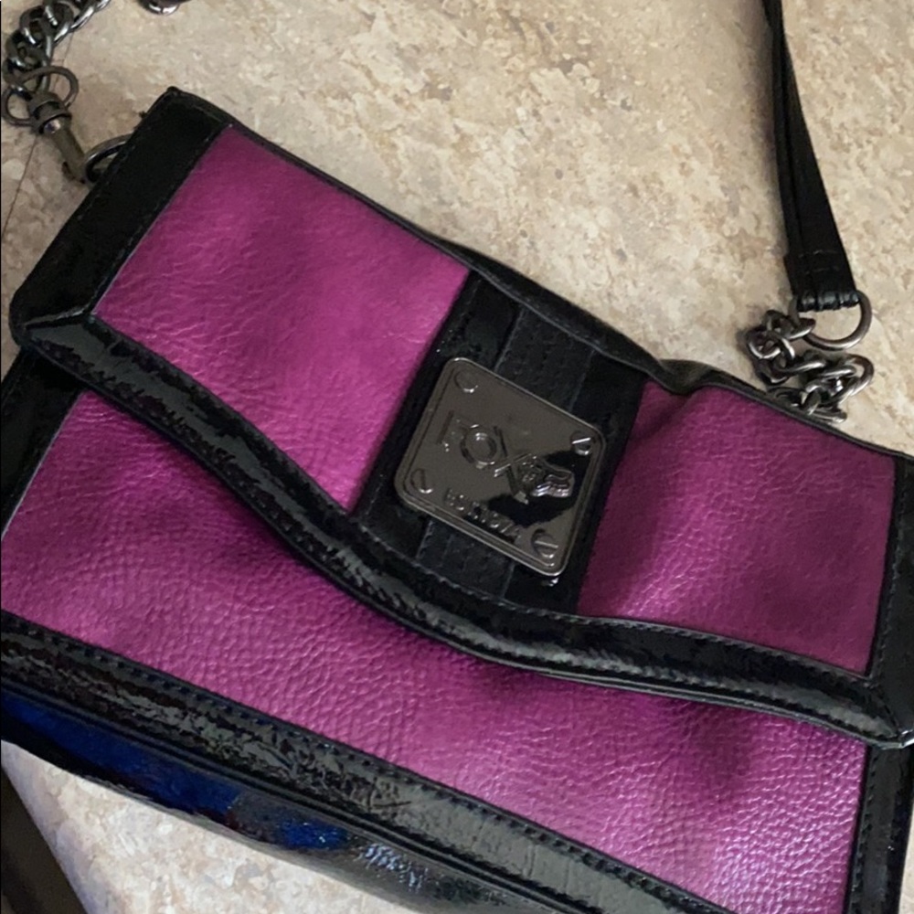 Fox cross body bag